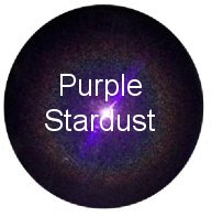 Purple Stardust Stainless Steel Gazing Globe